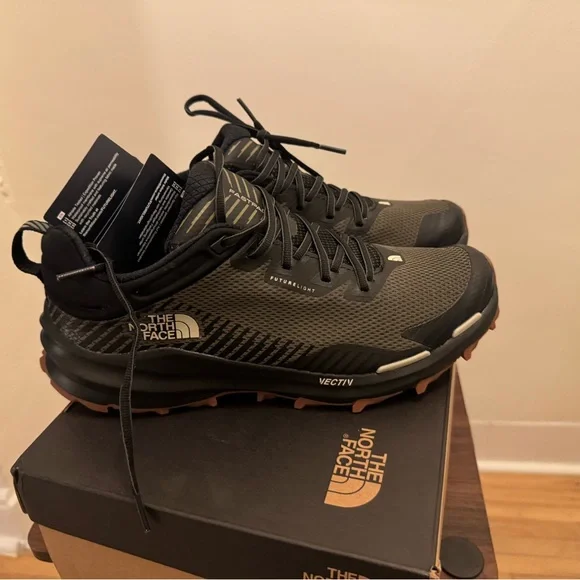 The North Face Vectiv Hiking Shoes Size 10 NEW 105486-ASPHALTGREY~TNFBLK-m.jpg main image 3